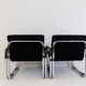 2 Cazzaro Bauhaus tubular steel armchairs