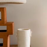 2 ring cream vase - Claycraft