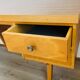60s office in honey wood and formica moka compass feet