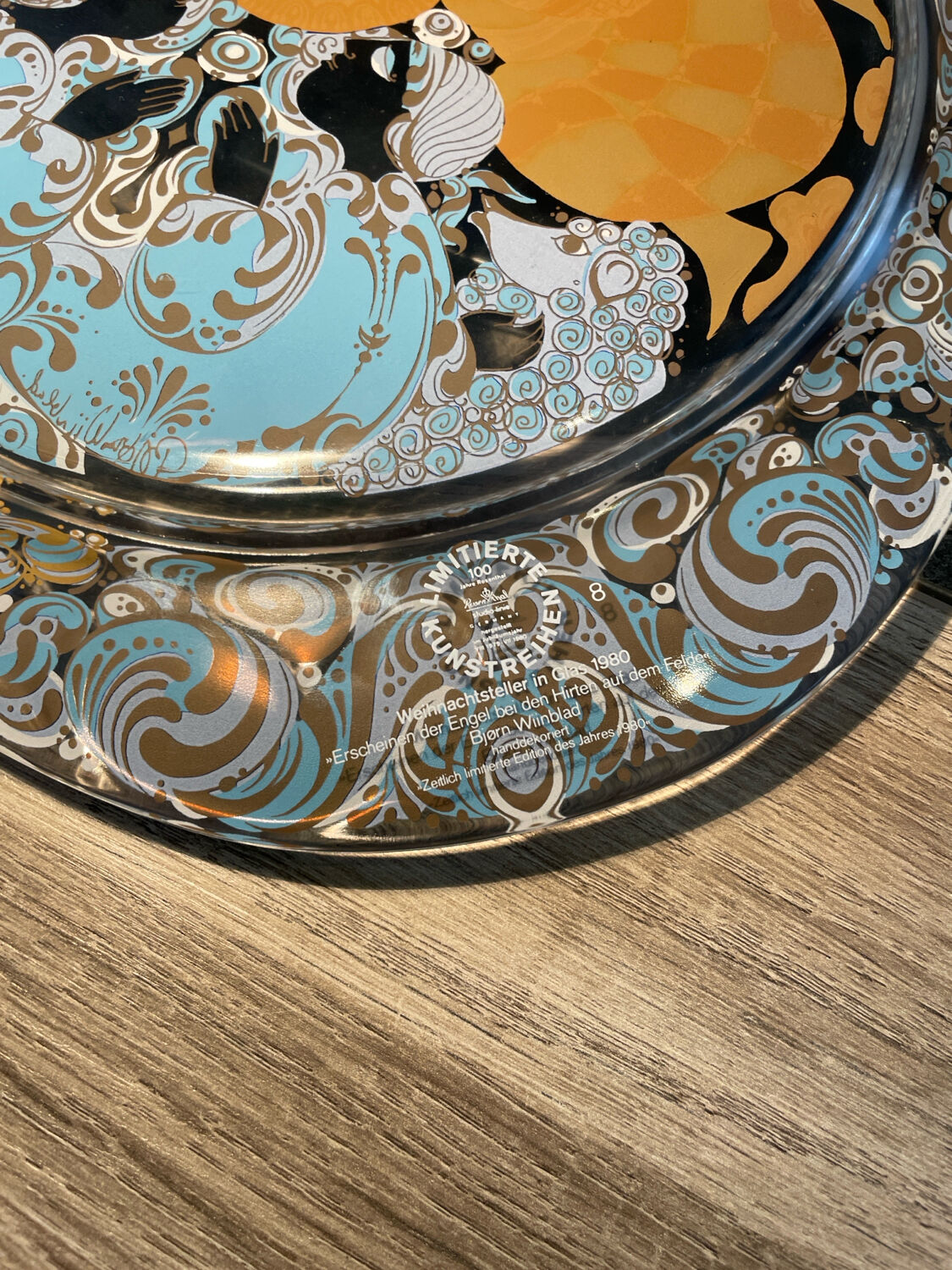 Pair of wall plates Rosenthal Studio Linie – Björn Wiinblad