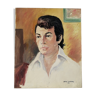 Portrait of a man signed and dated 1974