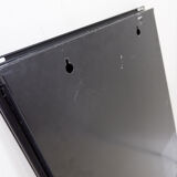 Infinite mirror with black metal frame - Italy