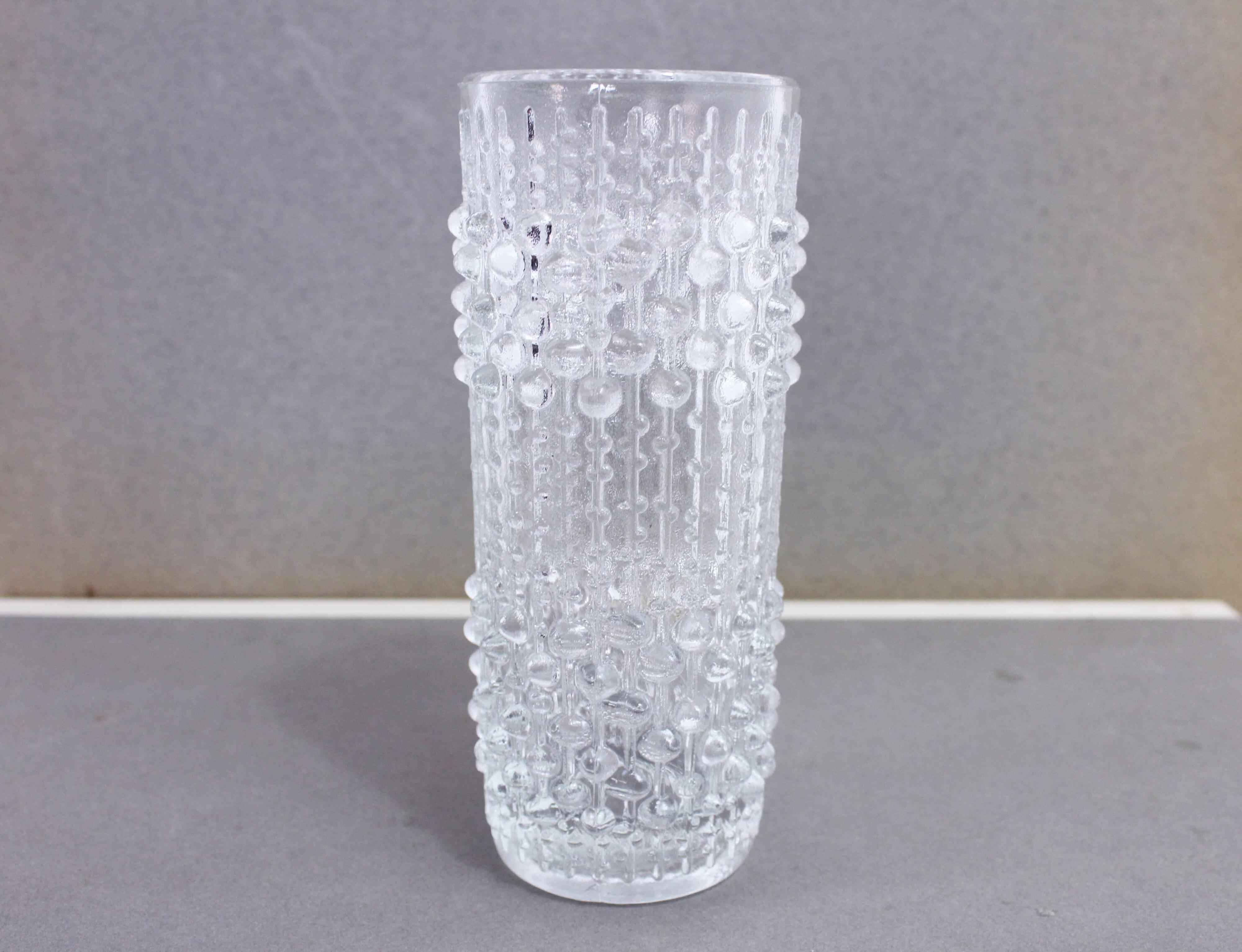 Glass vase by Frantisek Peceny for Sklo Union 1970