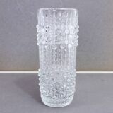 Glass vase by Frantisek Peceny for Sklo Union 1970