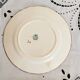 Porcelain dessert plate, Minton Decor 216, pink, Sarreguemines