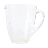 Glass pitcher, bistro, vintage