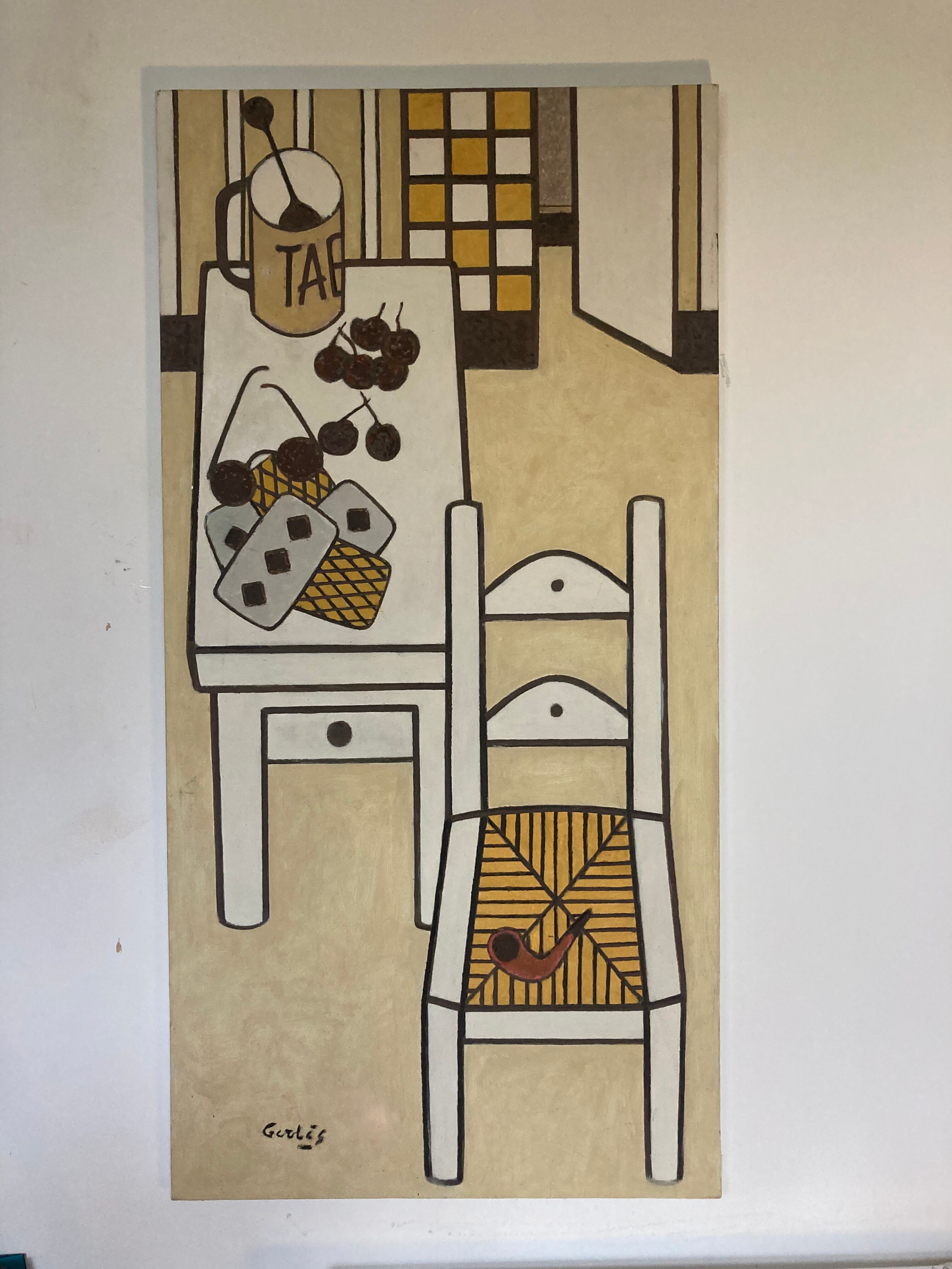 Nature morte à la chaise
