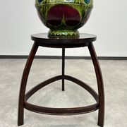 Secessionist Stool Thonet no.37 by Otto Wagner