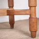 Large extendable dining table, 320 cm, in oak, Guillerme and Chambron.