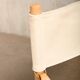 Mogens Koch MK16 Folding Chair in Beech Wood and Canvas for Rud Rasmussen, DK