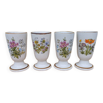 4 tasses Corée années 70