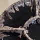 Large compartmented dish, ceramic, M. Giuge, Vallauris