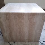 Travertine pull out tables
