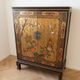Chinese furniture set: chest of drawers and 2 sliding doors in wood
