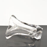 Vase en cristal, Art Vannes, France, années 1970