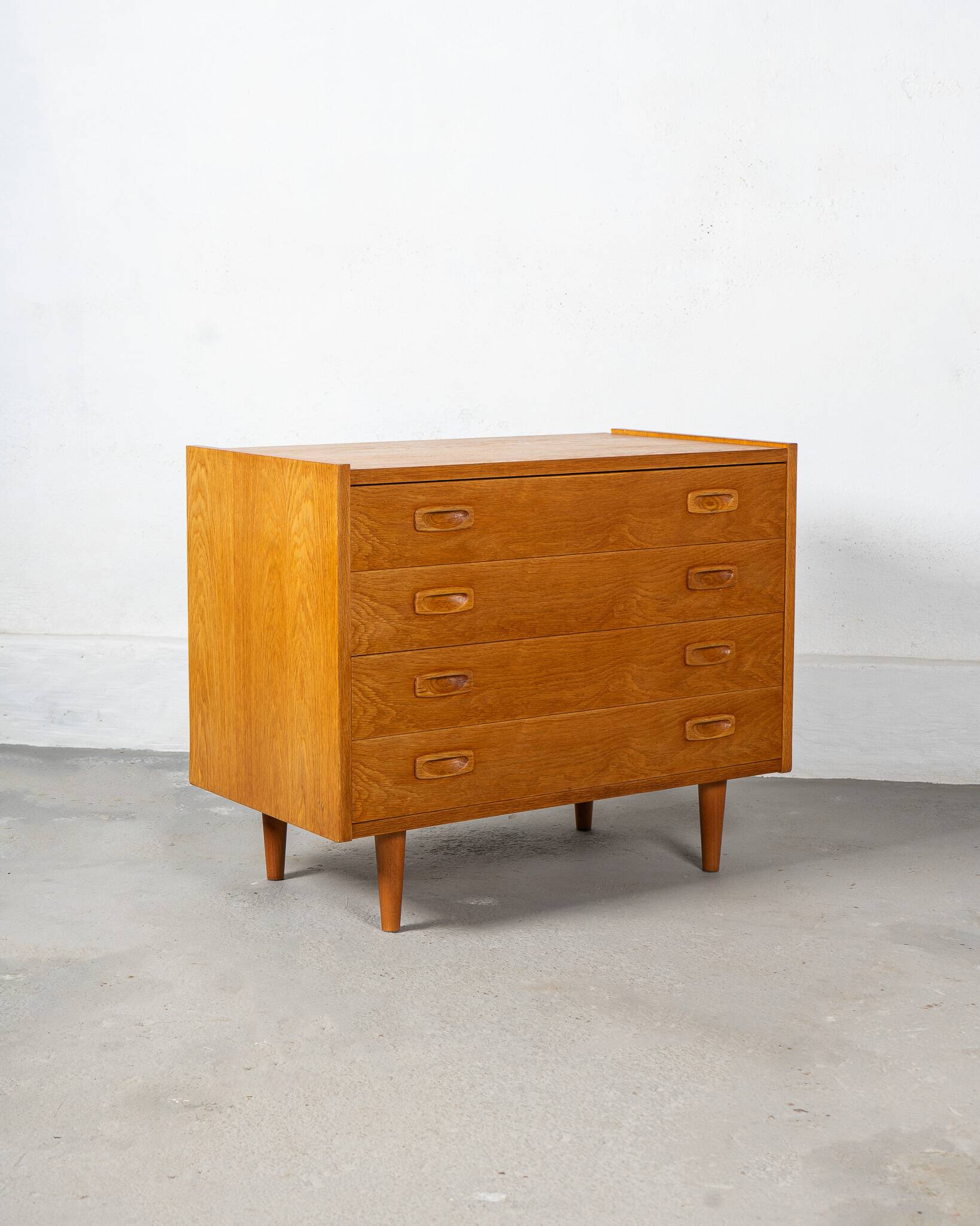 Mid Century Danish Commode made of oak by PS System