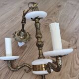 Lustre en bronze doré de style Louis XV.