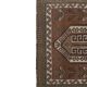 Vintage Turkish rug handmade 152x272 cm