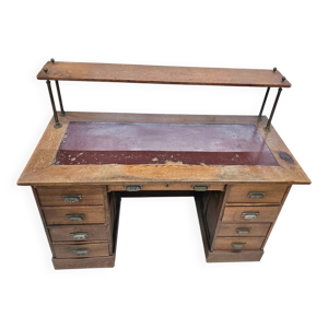 Bureau en chêne victorien