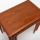 Nesting tables by H.W. Klein for Bramin, Denmark 1960s