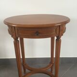 Guéridon merisier louis xvi