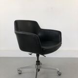 Leather Office Chair, 1960s