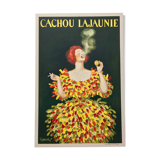 Affiche ancienne originale Cachou Lajaunie - Cappiello