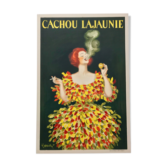 Original old poster Cachou Lajaunie - Cappiello