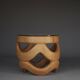 Organic Sculptural hand-crafted Palm Wood Coffee Table, 1970s