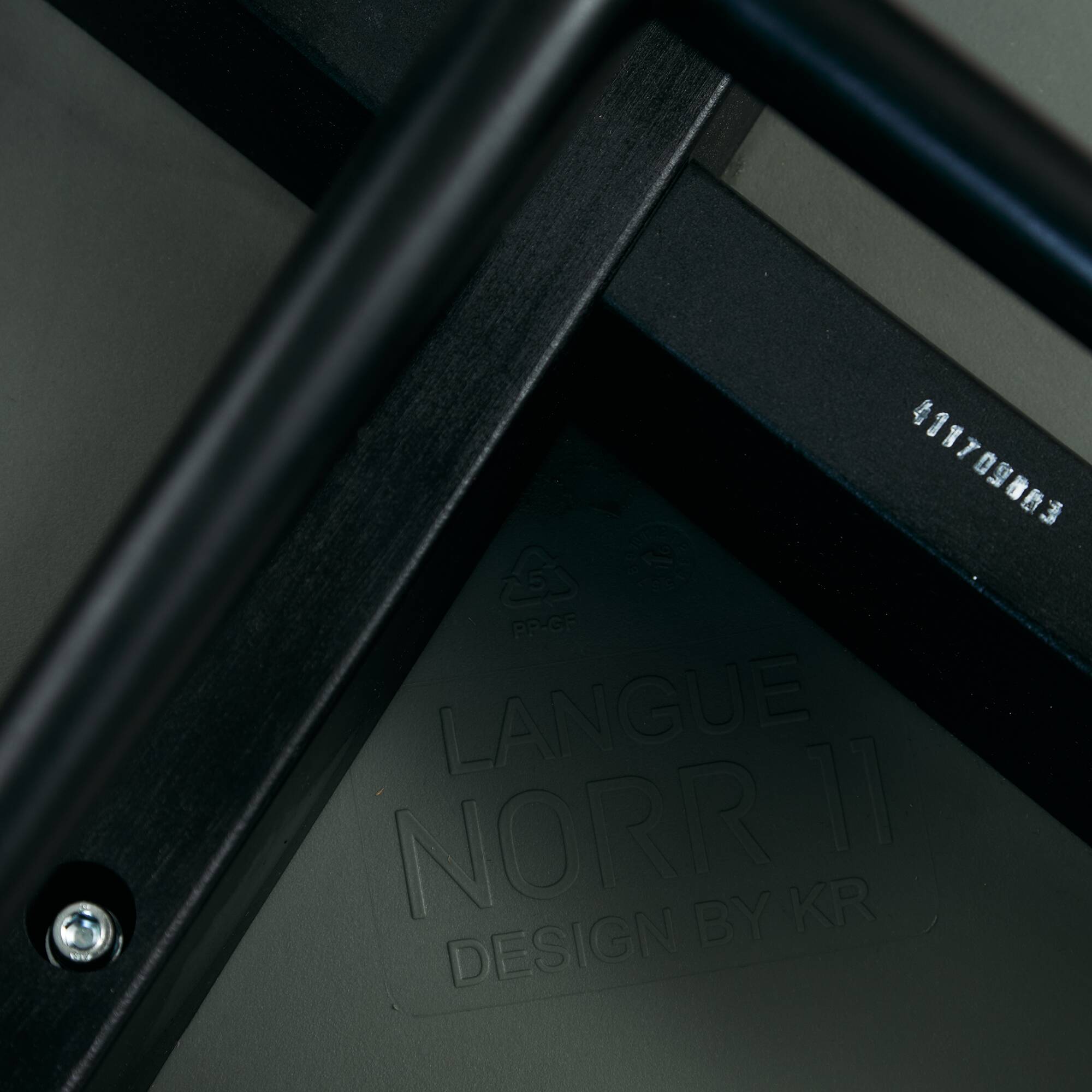 Set of Four 'Langue' Dining Chairs by Rune Krøjgaard and Knut Bendik Humlevik for NORR11, 2011