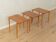 Tables gigognes des années 1960, Opal Möbel