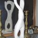 Large contemporary ceramic sculpture – Unique piece – 55 cm