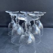 6 Baccarat port glasses – Art Nouveau