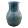 Vase en tadelakt bleu