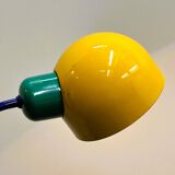 Postmodern Multicolor Metal Floorlamp by Veneta Lumi, 1980s Italy.