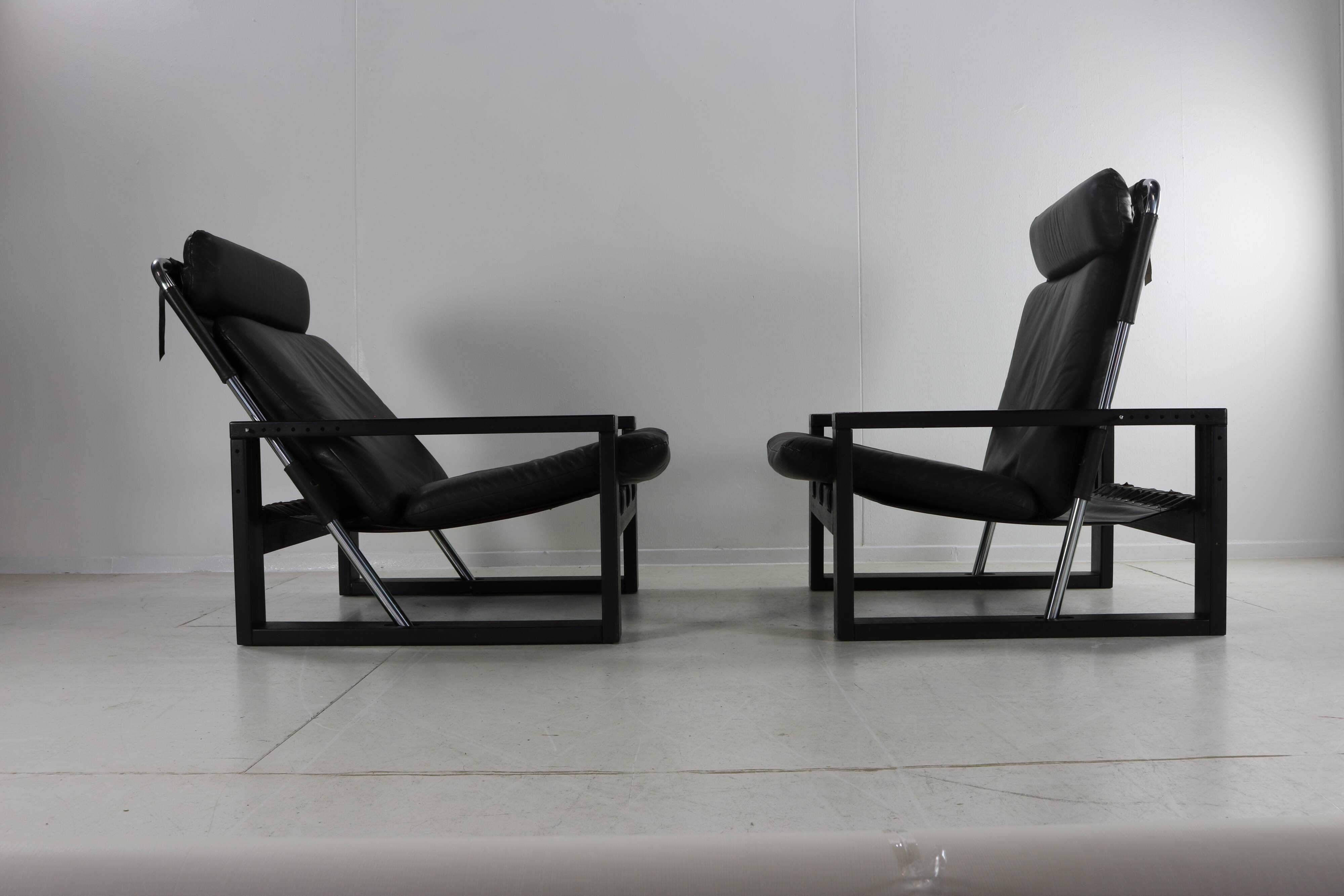 Ensemble de deux chaises longues de Sonja Wasseur