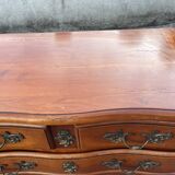 Beautiful Louis XV style crossbow chest of drawers