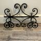 3 wrought iron coat racks