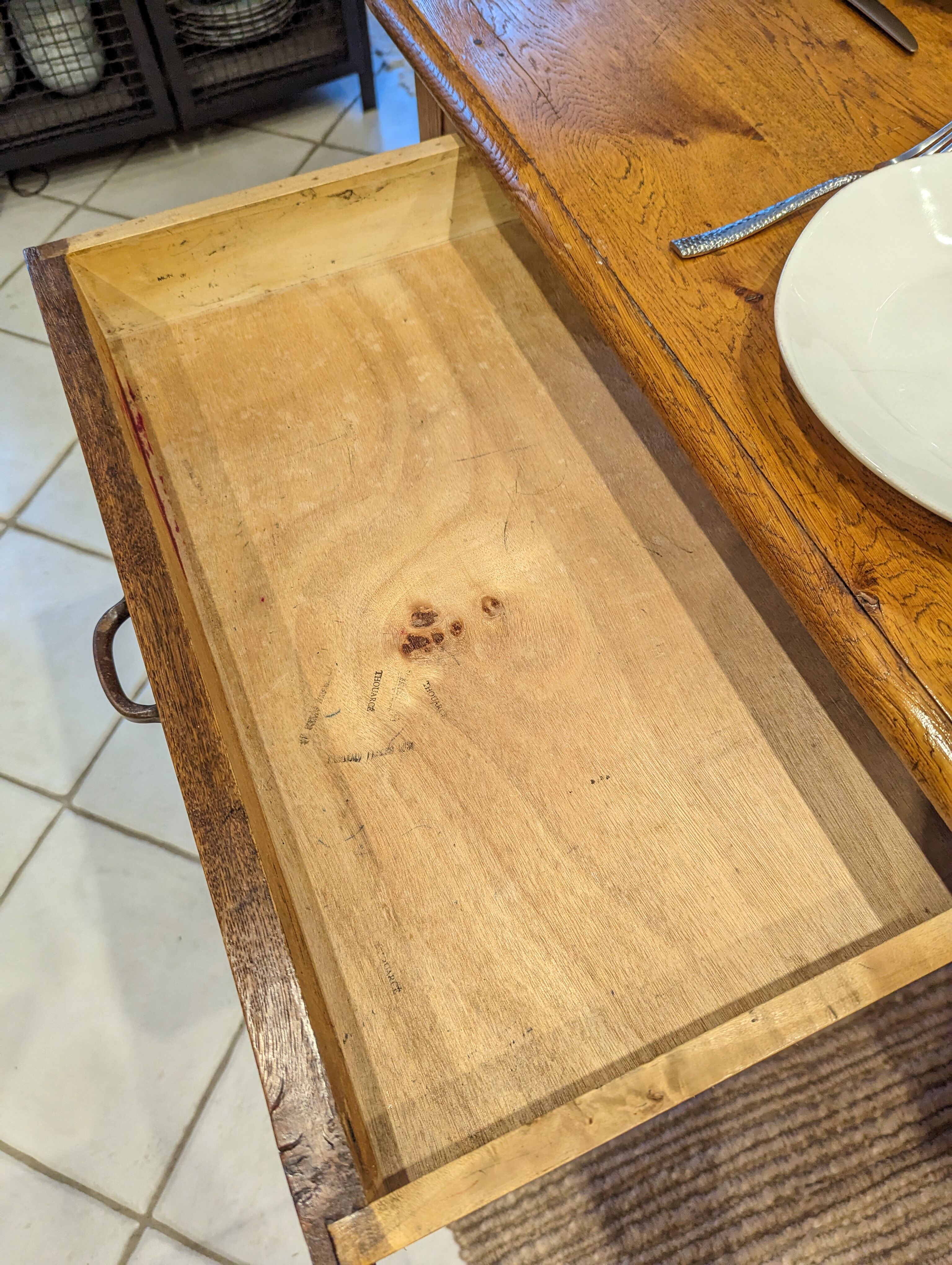 Table de ferme