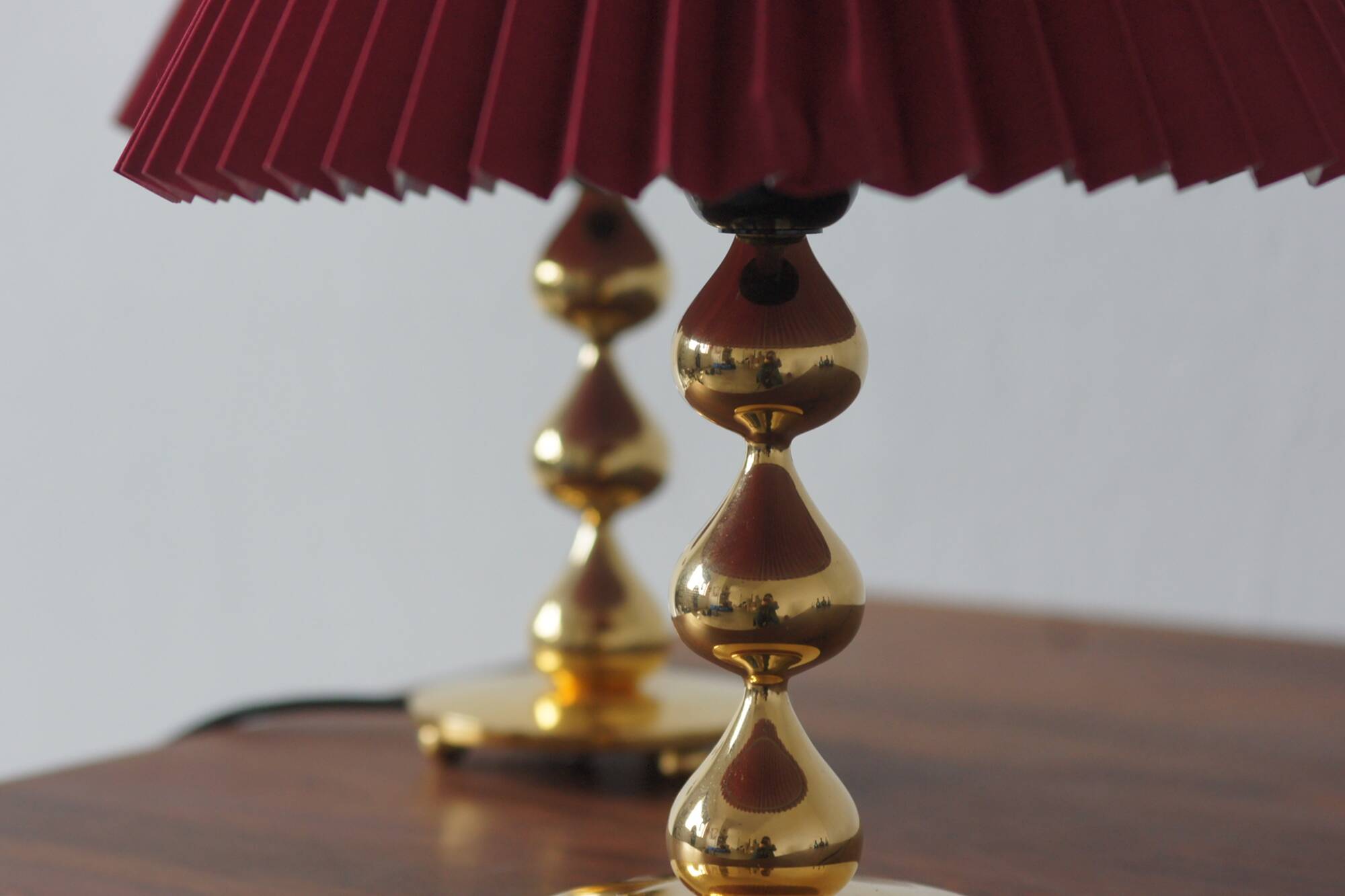 Teardrop Table Lamps by Hugo Asmussen, 1970s, Set of 2