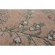 1970s Vintage Persian Handmade Wool Cotton Orange Area Rug 285x381
