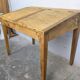 Antique wooden school desk with double lift-up tops.