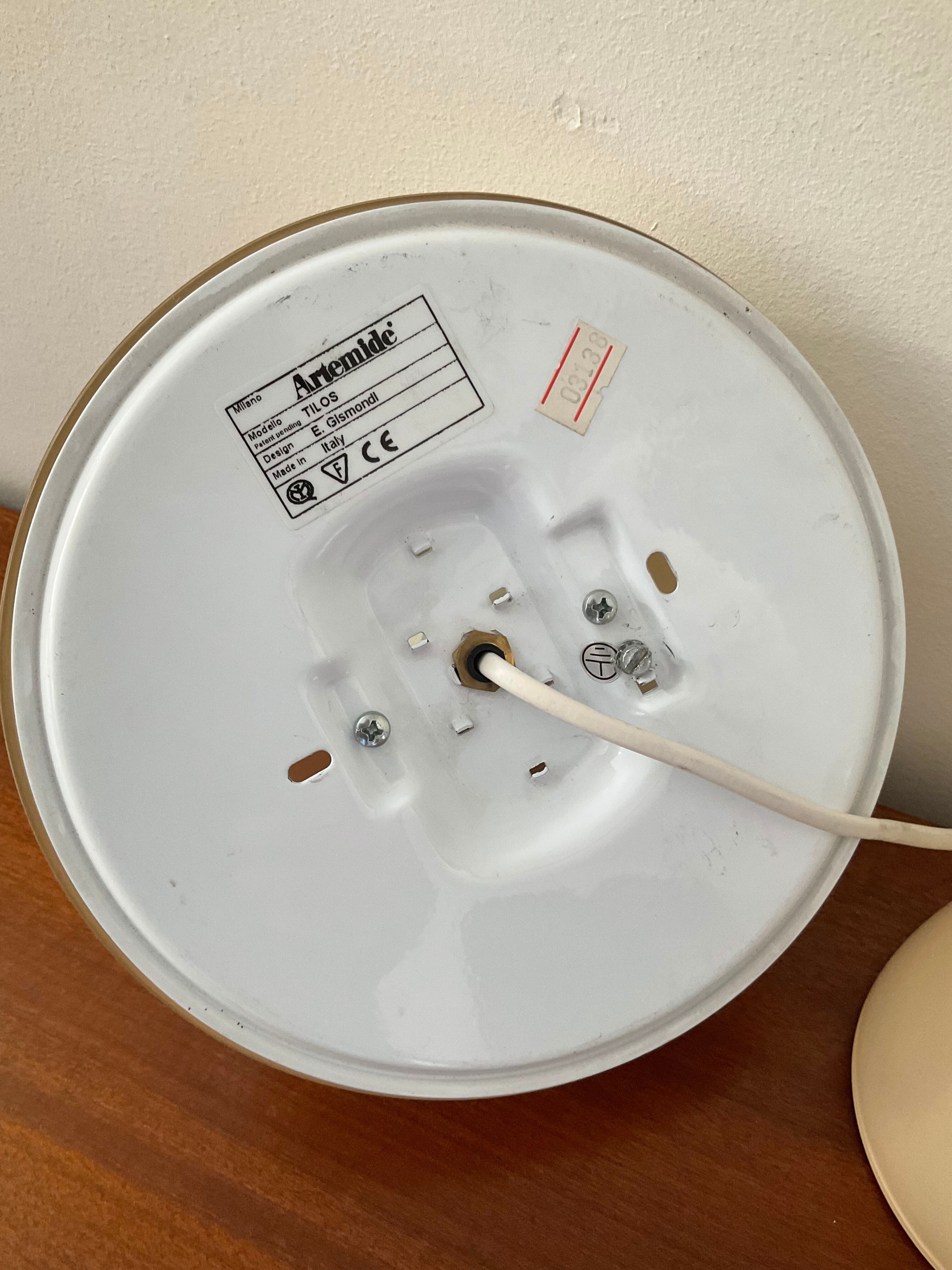 Trio de lampes Artemide Kalias et Tilos par Ernesto Gismondi