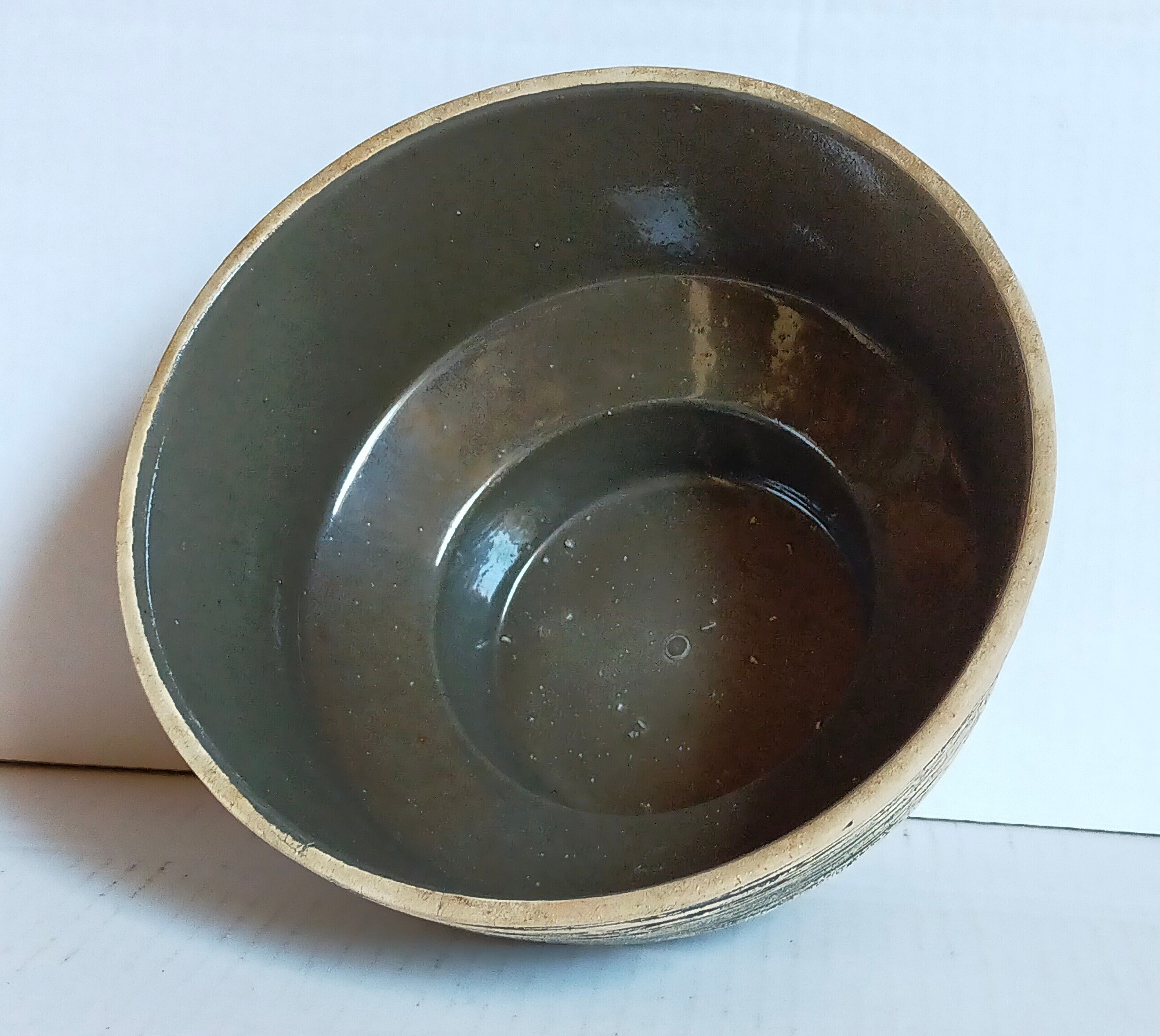 Modernist ceramic pot cover 50s