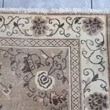 Oushak Vintage Floral Handmade Rug sku882
