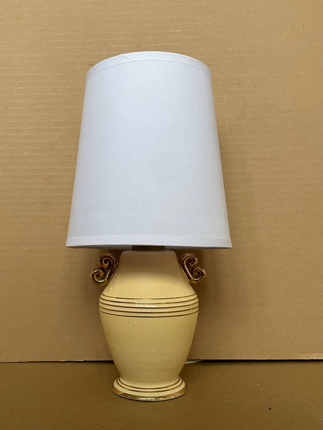 Small antique ear lamp