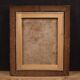 Antique French painting from the 18th century, portrait of a soldier