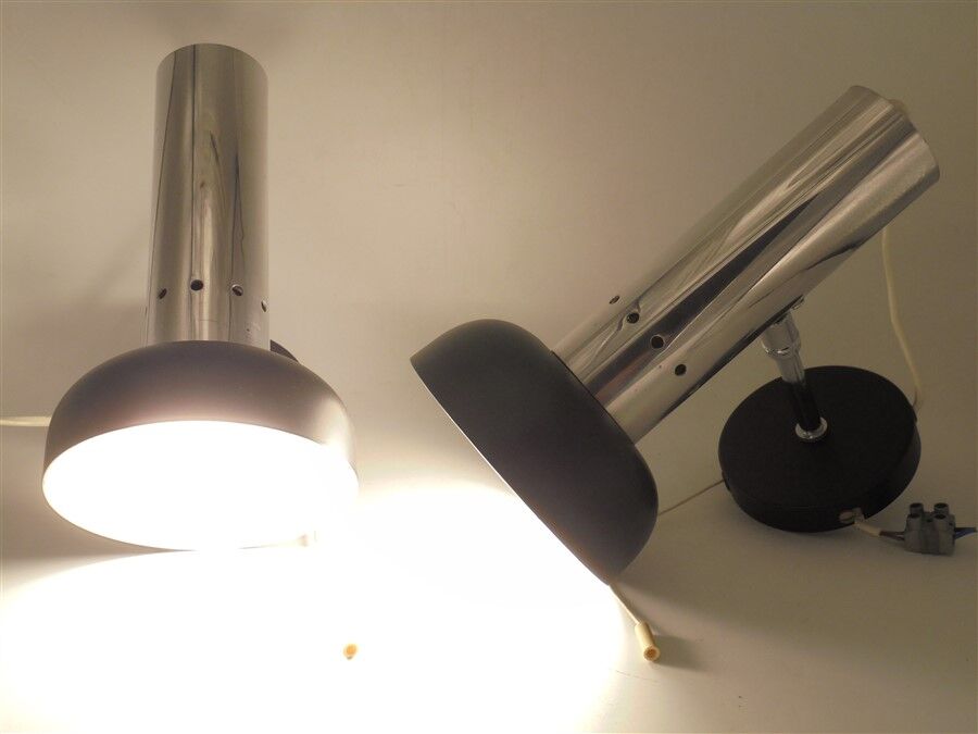 Pair of spot sconces