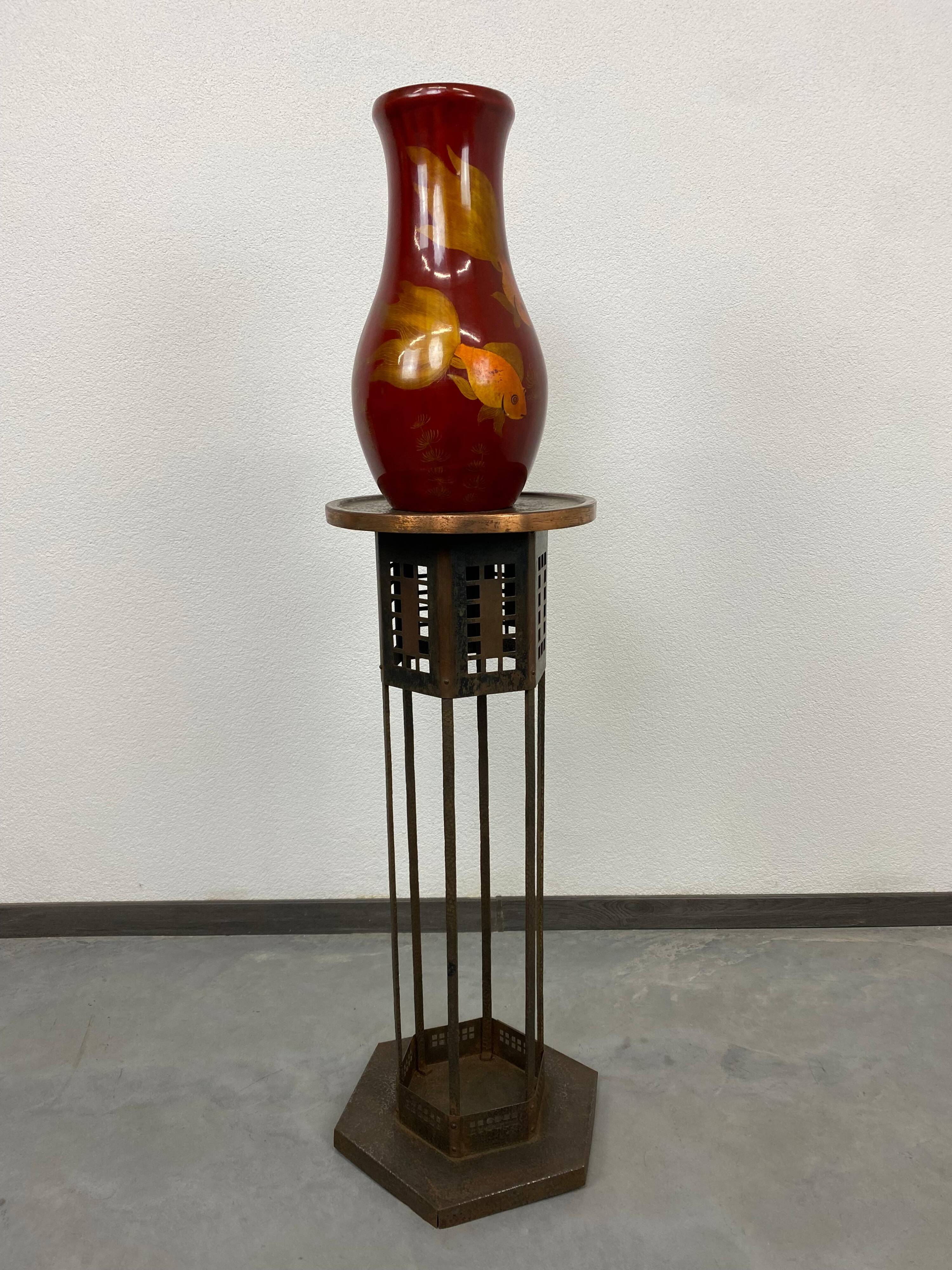 Plant stand Secession in the style of Wiener Werkstätte