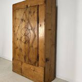 Authentic mountain cabinet furniture, jam maker, folk art, Savoie